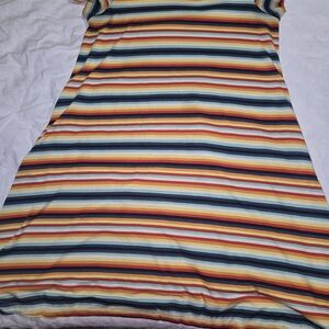 LuLaRoe Bold Striped Top Size M